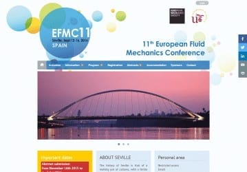 Página web de la conferencia EFMC11