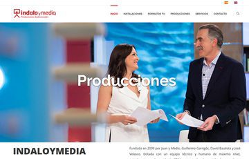 Diseño web wordpress IndaloyMedia Producciones