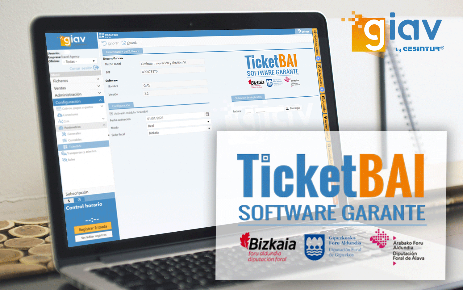 TicketBai GIAV software garante TicketBai GIAV software garante
